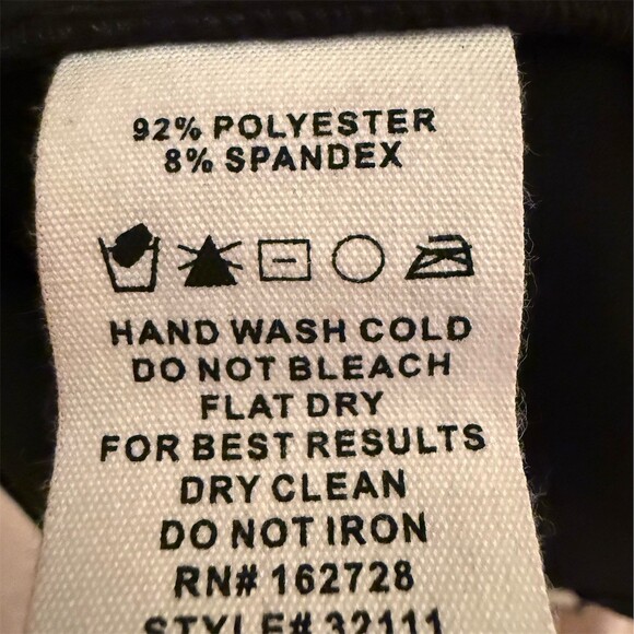 VOY Shift Dress Womens Size S Black Suede-Feel Ruffle Flutter Sleeves - Picture 5 of 5